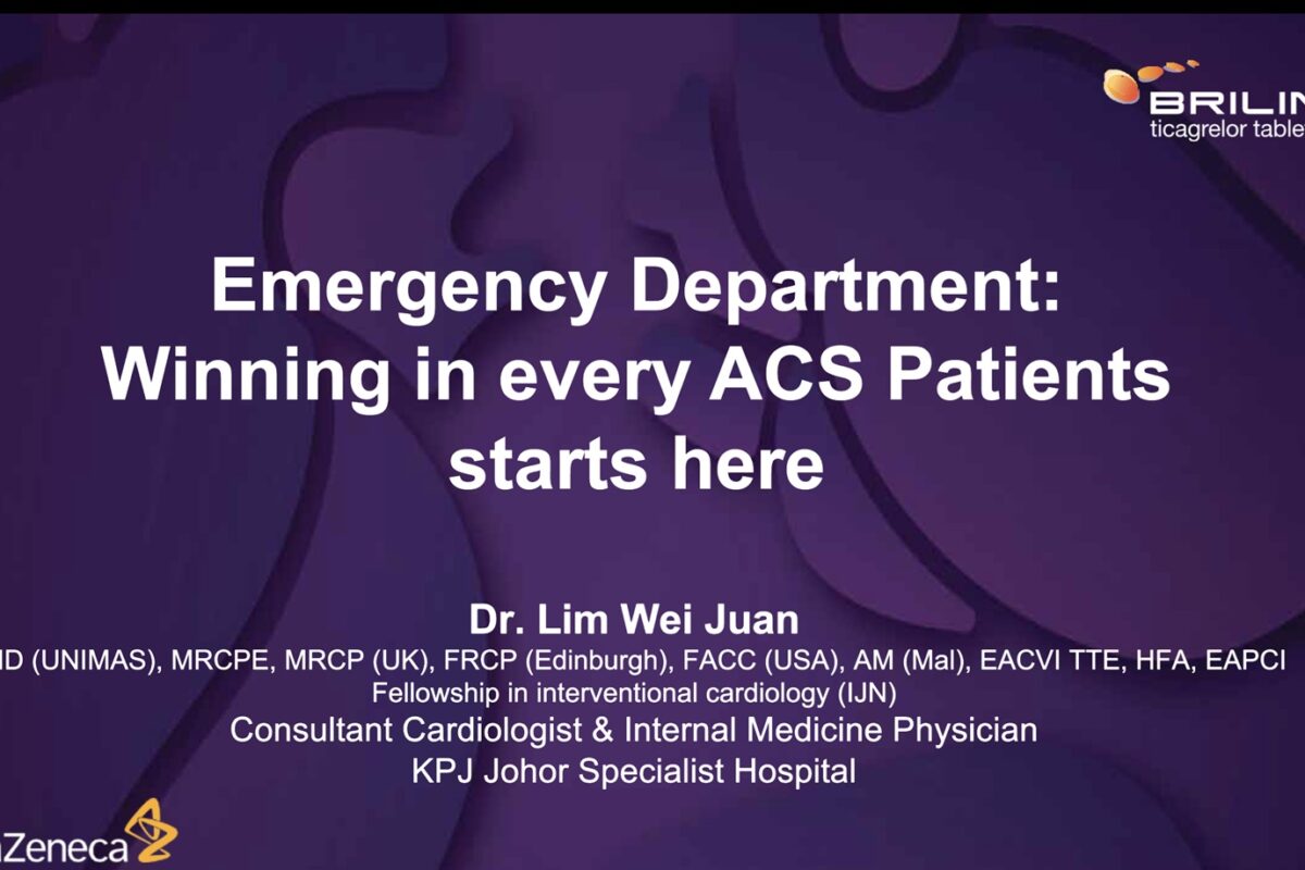 Emergency Department: Winning in Every ACS Patient Starts Here